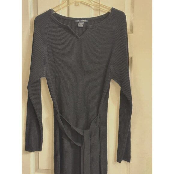 SML Sport Women’s Pull On Sweater Color Black Size Large  Sku 2152 - Picture 2 of 7